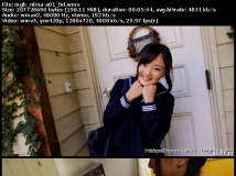 [Girlz-High] Niina Aizawa 愛沢新菜 Gravure Gallery MOVIES (4 vids)